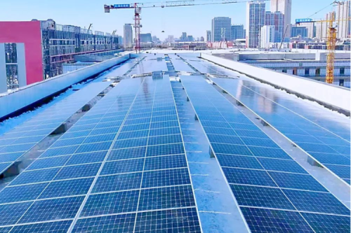 九洲集團(tuán)承建哈爾濱電機(jī)廠屋頂光伏項(xiàng)目一期工程成功并網(wǎng)發(fā)電！